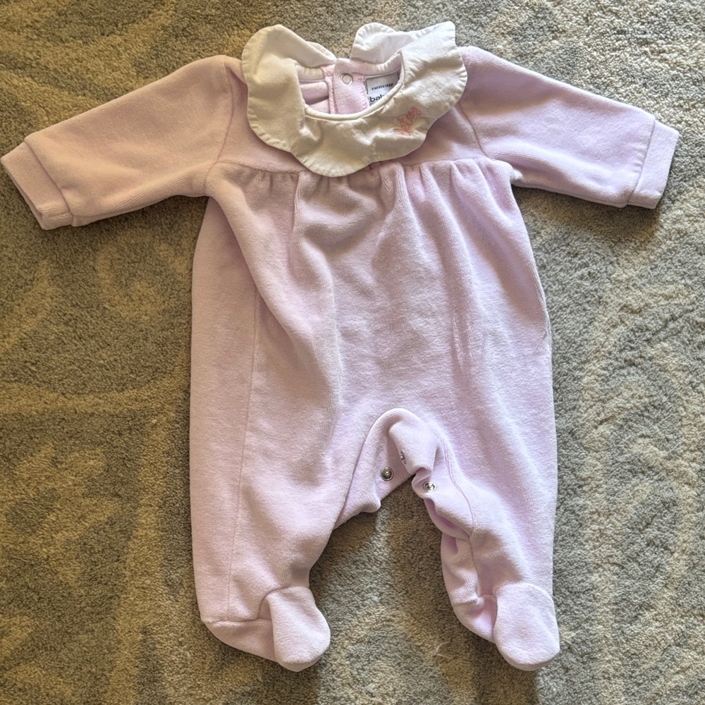 Pink BETSY Infant Baby Onesie by Babidu